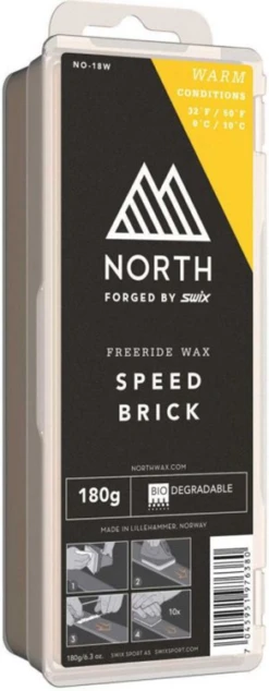 Swix North Speedbrick Wax Warm