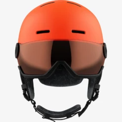Salomon Grom Visor Helm Kind -Verkoop Van Ski-Uitrusting 6897356 889645989969 1
