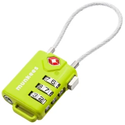 Munkees Tsa Cable Combination Lock Slot